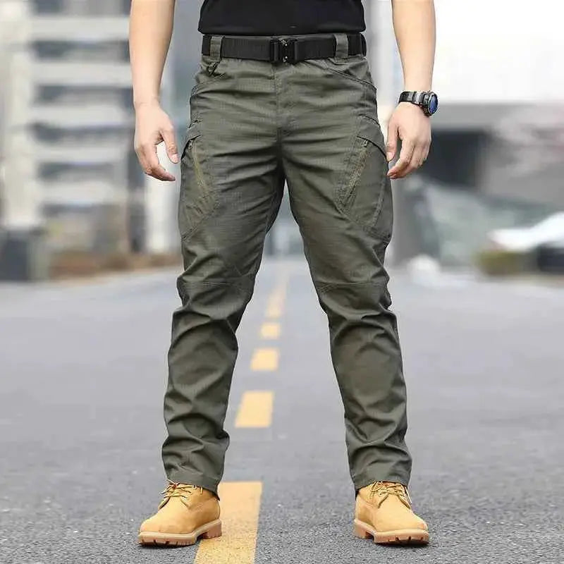 Tactical Cargo Pants For Men Military Combat Trousers With Multiple Pockets For Work Hiking Casual Plus Size 6XL