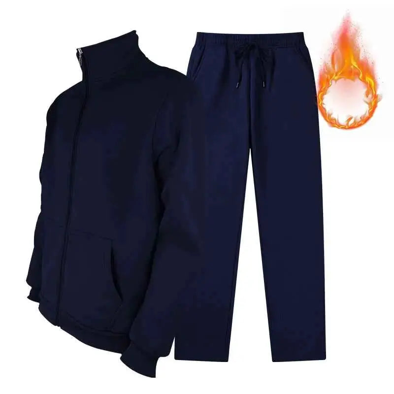 Men's Tracksuit Set Casual Long Sleeve Athletic Outfit 2 Piece Sweatsuit Jogging Suits For Men