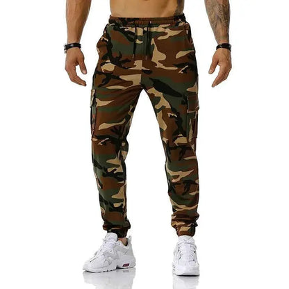Autumn Spring Camouflage Joggers For Men Cargo Pants With Multi Pocket Sweatpants Hip Hop Casual Trousers Size XXXL