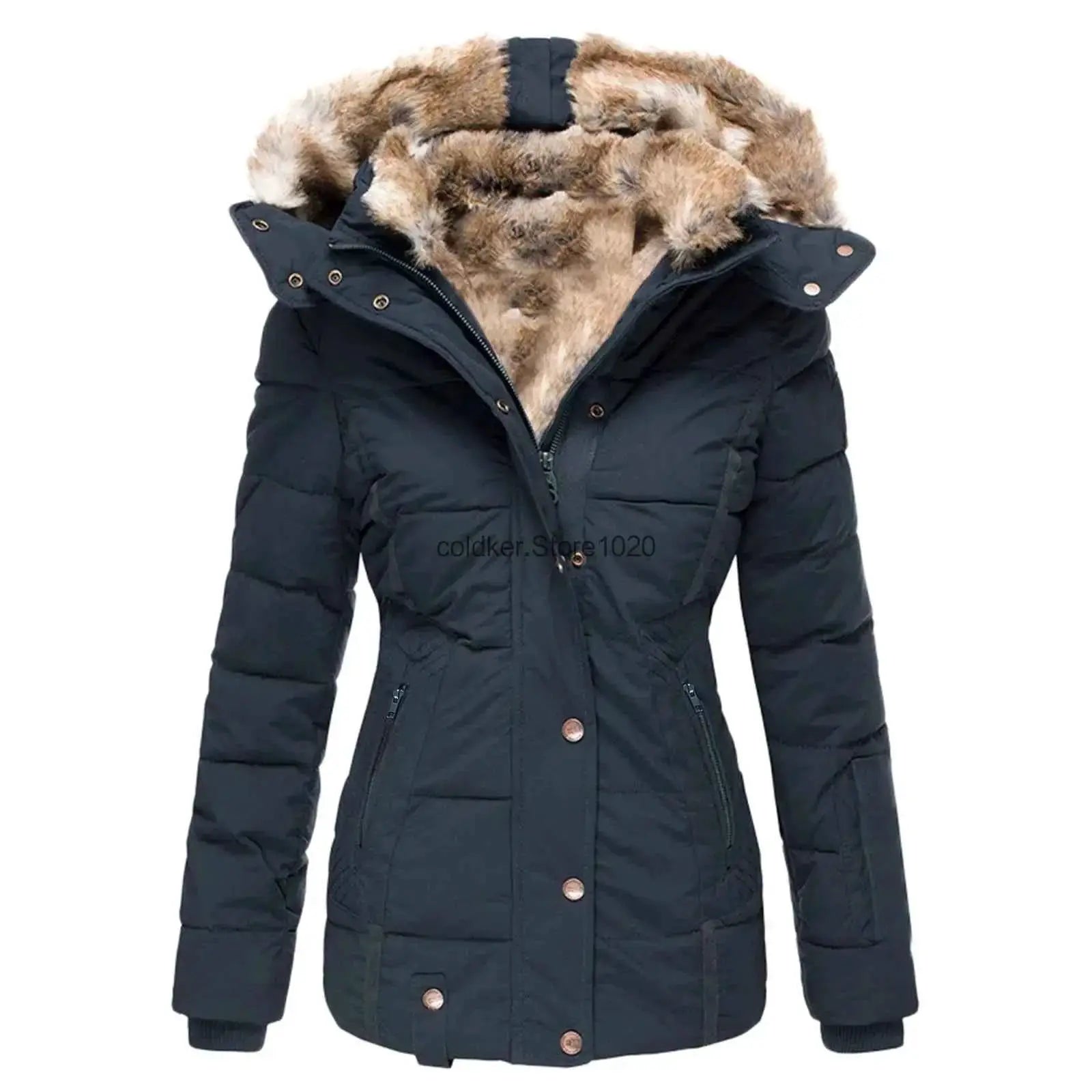 Women Padded Cotton Jacket Thick Casual Winter Parka for Cold Weather S5XL TeenStylo