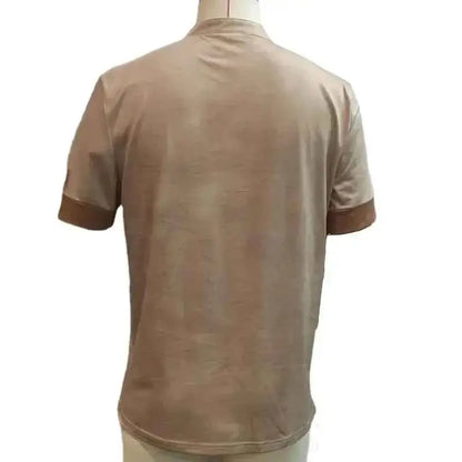 Men's Oversized T Shirt Summer Vintage Casual Lace Up Short Sleeved Tee Business Casual Soft Y2K Top