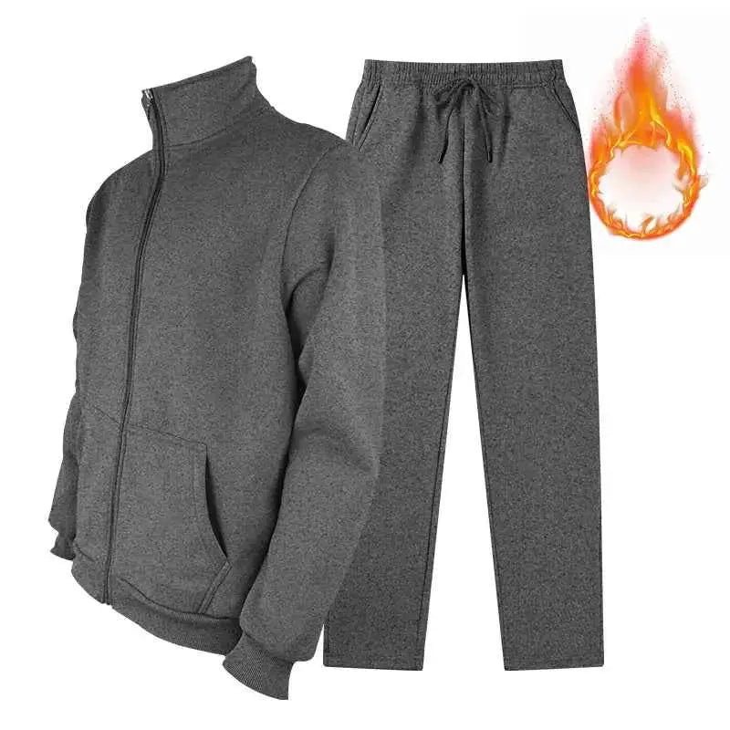 Men's Tracksuit Set Casual Long Sleeve Athletic Outfit 2 Piece Sweatsuit Jogging Suits For Men