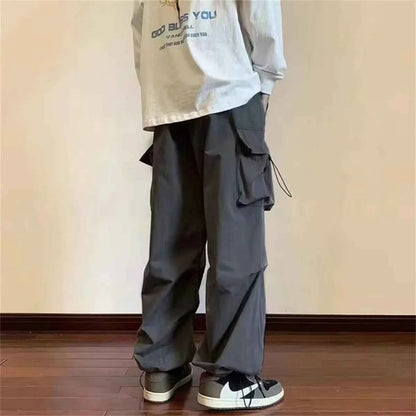 Women Cargo Pants Loose Fit Joggers Boyfriend Style Streetwear Hip Hop Trousers Casual