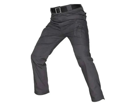 Men's Tactical Waterproof Cargo Pants Multi Pocket Combat Trousers For Outdoor Wear Resistant