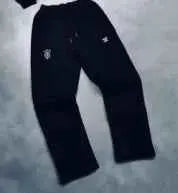 Y2K Men's Street Retro Gothic Tracksuit Set With Personality Pattern Embroidery Harajuku Hip Hop Style Oversized