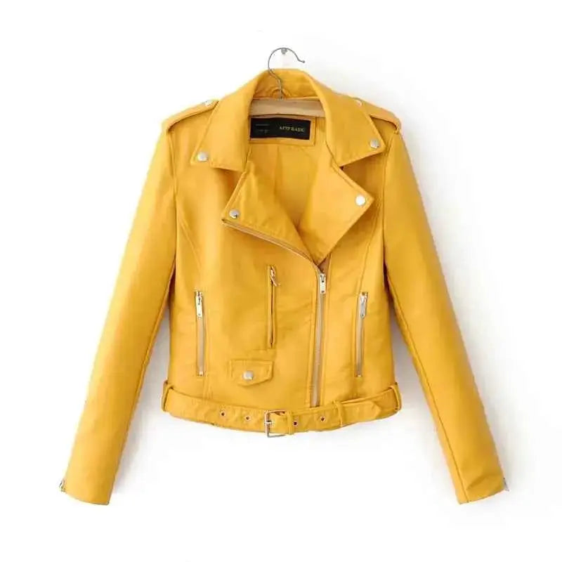 Fall New Style Slim Fit Zipper Embroidered Suede Jacket For Women Short Style Leather Coat