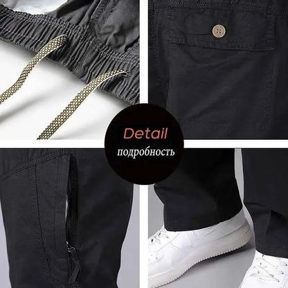 Mens 6XL Plus Size Cargo Pants Military Style Jogger Pants Trousers For Men Sports Pants 2022