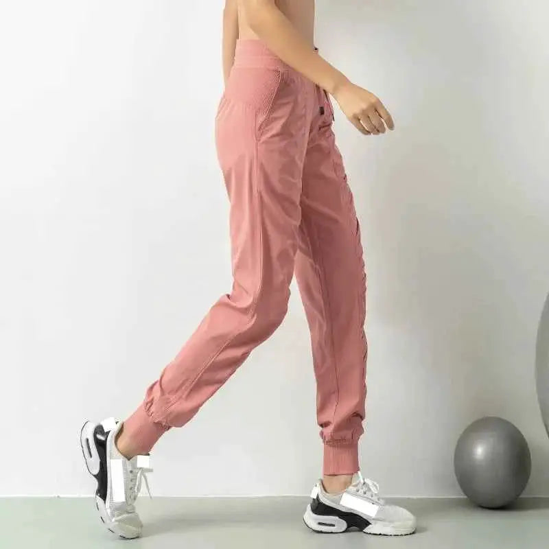 Women Casual Sweatpants Joggers Loose Fit Trousers Harem Capris Pants Athleisure Style