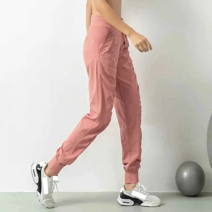 Women Casual Sweatpants Joggers Loose Fit Trousers Harem Capris Pants Athleisure Style