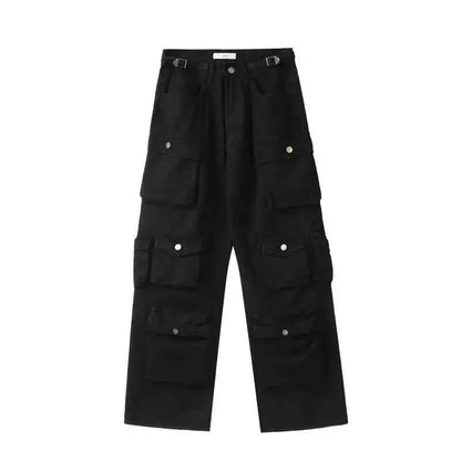 Taruxy Cargo Pants For Women With Multiple Pockets Loose Fit High Waist Baggy Streetwear Sweatpants Trousers