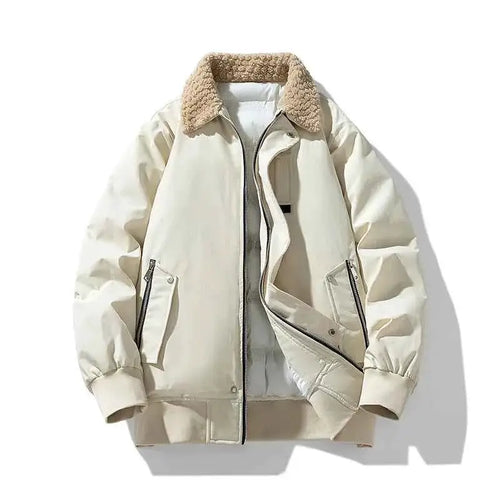 Winter Lamb Cashmere Jackets For Women Warm Coat Luxury Cold Weather Outerwear TeenStylo