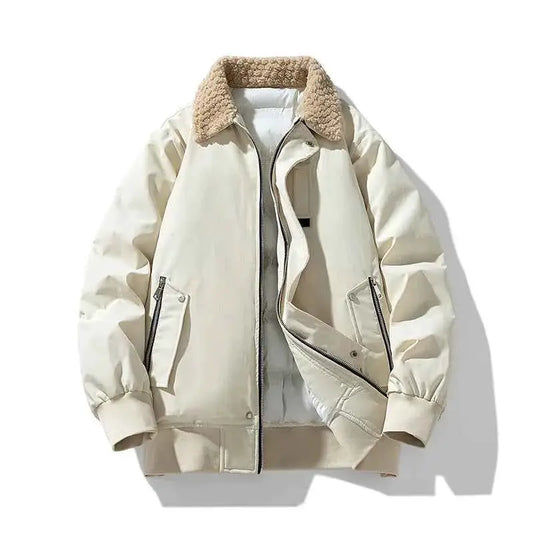 Winter Lamb Cashmere Jackets For Women Warm Coat Luxury Cold Weather Outerwear TeenStylo