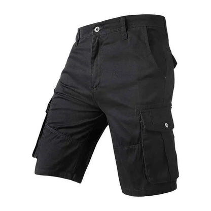 Men Cargo Shorts Summer 100 Percent Cotton Baggy Casual Outdoor Tactical Multi Pocket Shorts