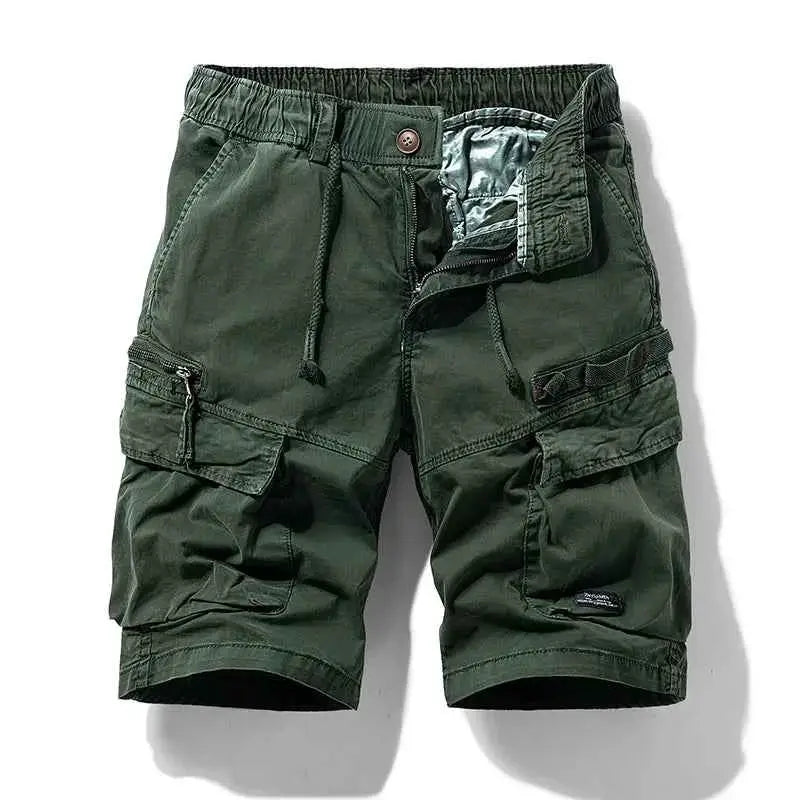 Mens Cotton Cargo Shorts Camouflage Bermuda Beach Jogger Casual Summer Wear Lightweight Durable