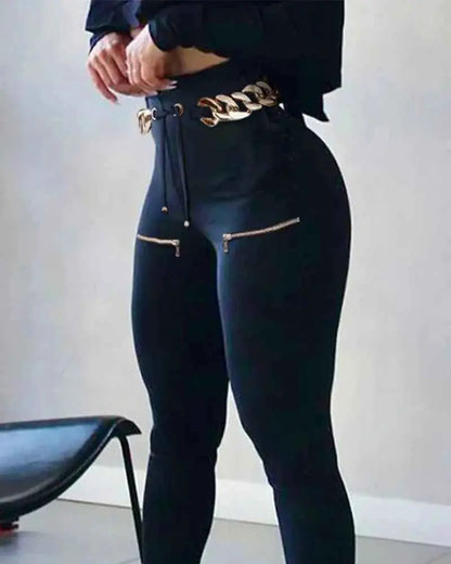 Vintage Plaid Pants For Women High Waist Elastic Waist Tight Trousers Korean Harajuku Casual Retro 2022