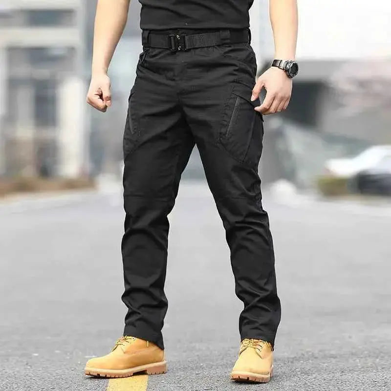 Tactical Cargo Pants For Men Military Combat Trousers With Multiple Pockets For Work Hiking Casual Plus Size 6XL