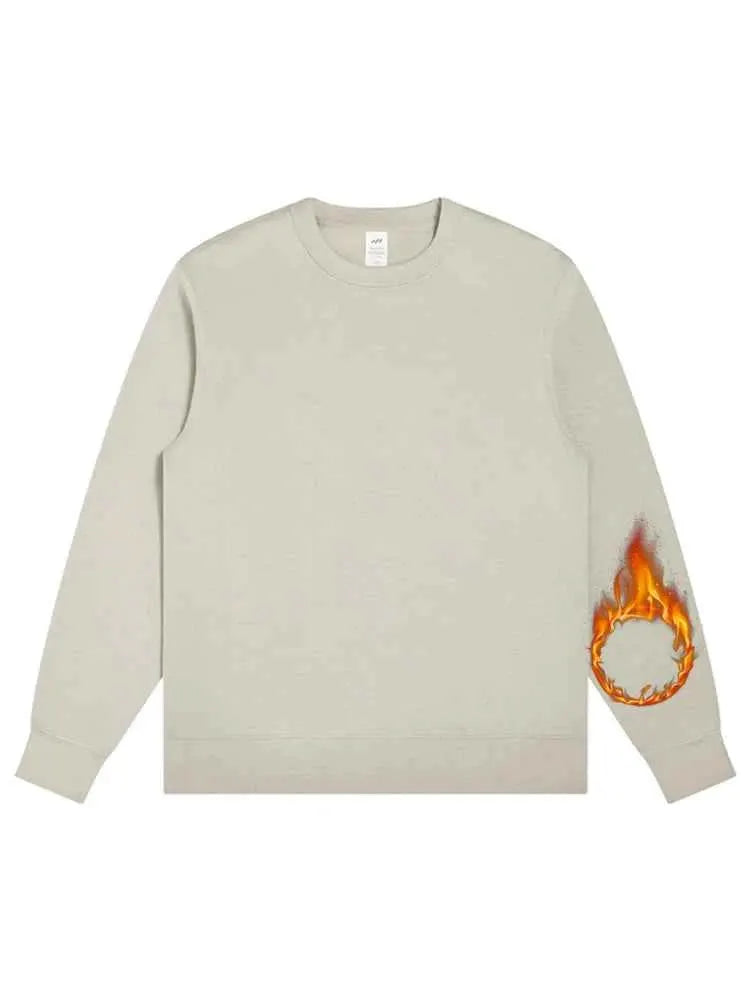 Oversized Green Mint Sweatshirt For Women Basic Winter Warm Fleece Lined Option TeenStylo