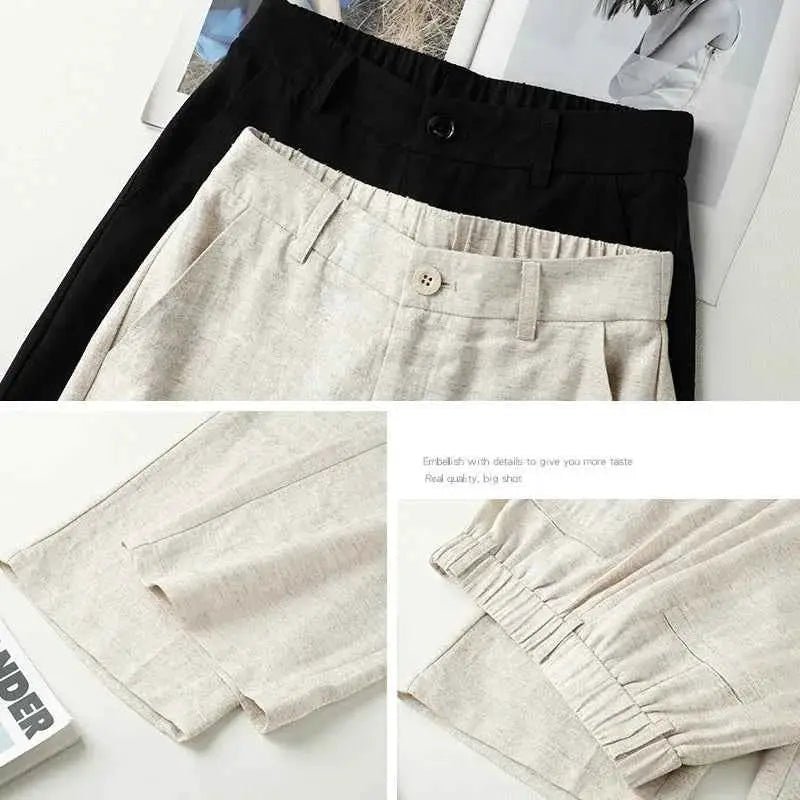 Womens Beige Stretch Wide Leg Pants For Casual Everyday Office Wear All Day Comfort TeenStylo