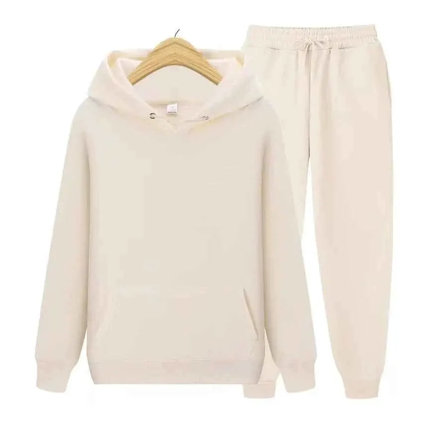 Winter Two Piece Tracksuit Set for Women Cozy Warm Creative TeenStylo Fashion Essential