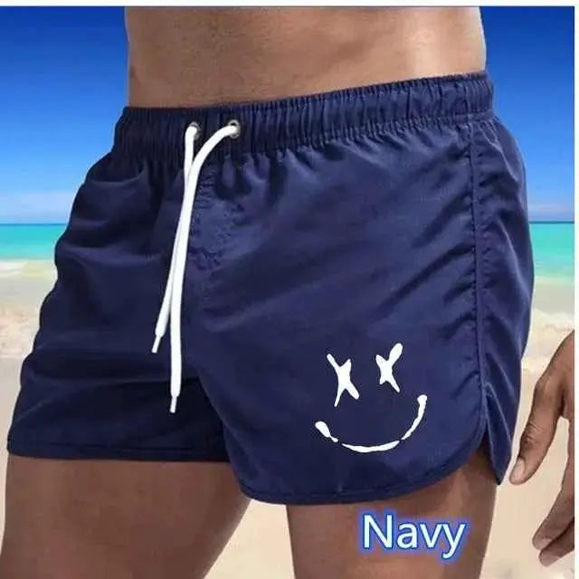Summer Mens Quick Dry Swim Trunks Board Shorts With Pockets Drawstring Beach Surfing Bathing Suit Breathable