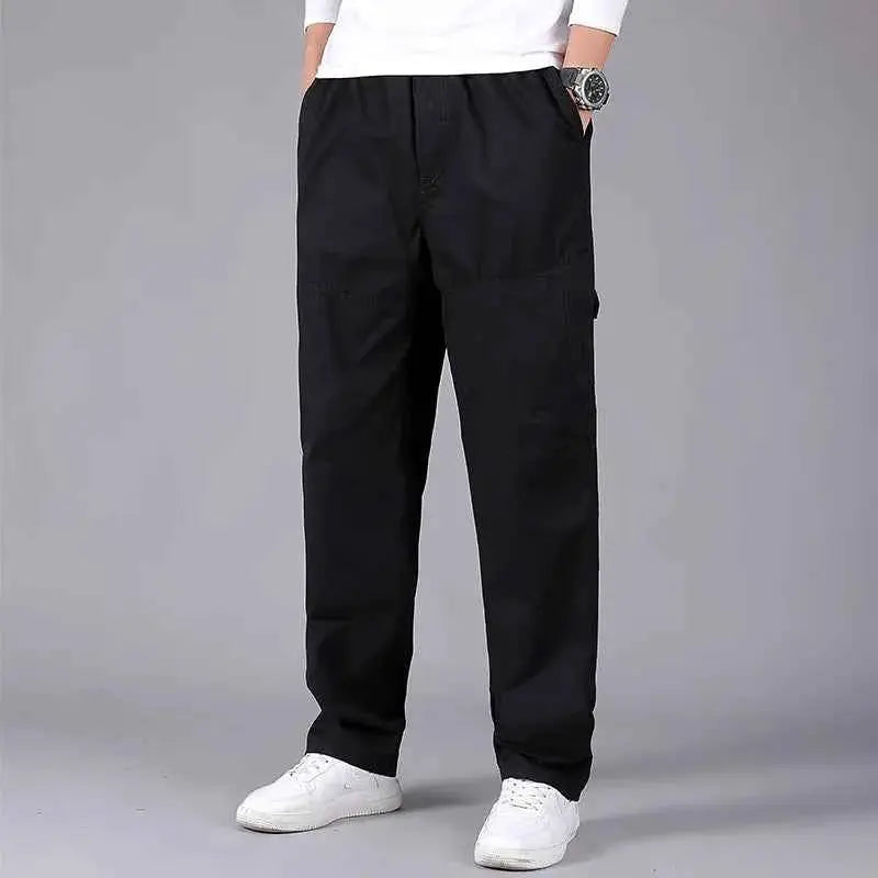 Mens 6XL Plus Size Cargo Pants Military Style Jogger Pants Trousers For Men Sports Pants 2022