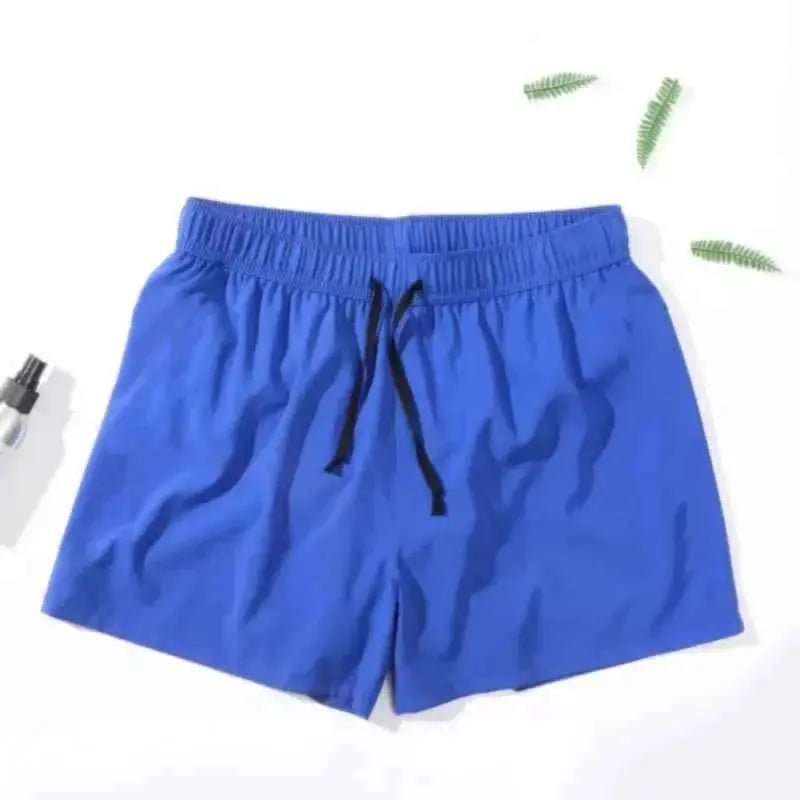 Men Running Cargo Shorts Quick Dry Beach Trousers Sports Short Pants Elastic Waist Joggers For Training And Casual Wear