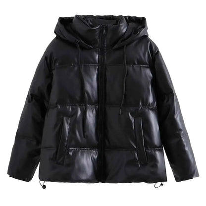 Winter Womens Coat Warm Puffer Jacket For Cold Weather Insulated Outerwear Made For All Day Comfort