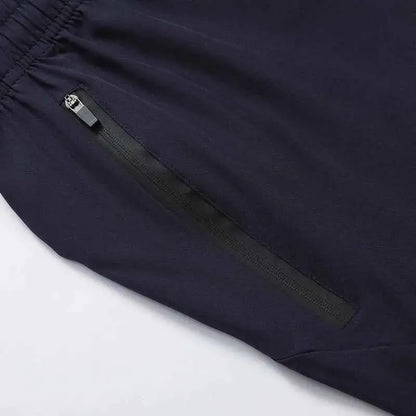 Men's Summer Gym Shorts Quick Dry Breathable Drawstring Waist For Running And Cycling Reflective