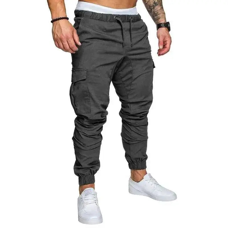 Casual Mens Asian Size Pants With Large Pockets Hip Hop Harem Style Sweatpants Joggers For Men Soft Comfort Fit