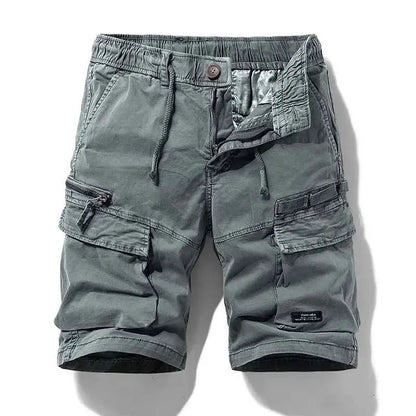 Mens Cotton Cargo Shorts Camouflage Bermuda Beach Jogger Casual Summer Wear Lightweight Durable