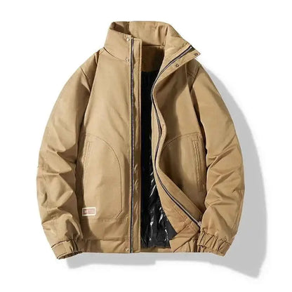 Winter Jacket For Men Cotton Padded Coat Casual Plus Size 8XL Baseball Jacket New Mens Clothing