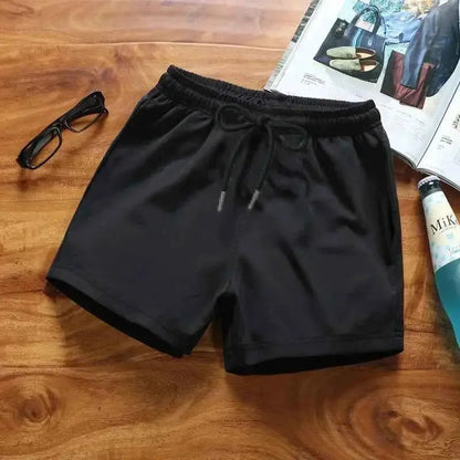 Men Running Cargo Shorts Quick Dry Beach Trousers Sports Short Pants Elastic Waist Joggers For Training And Casual Wear