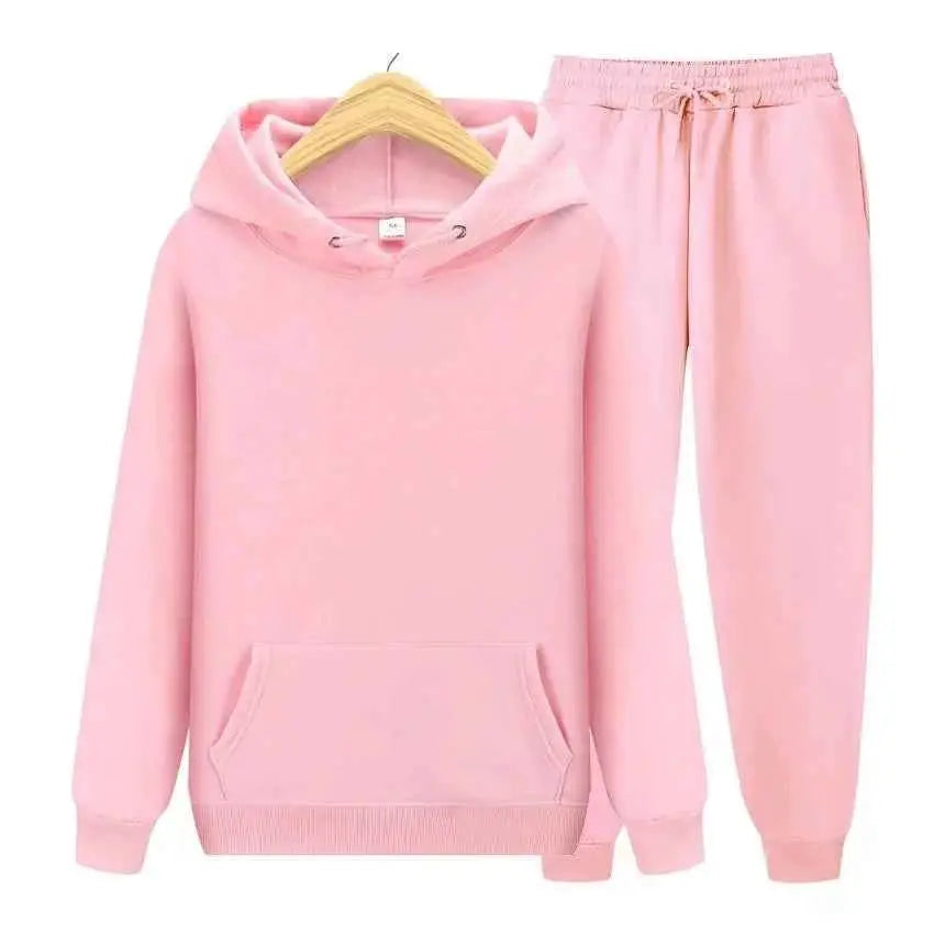 Winter Two Piece Tracksuit Set for Women Cozy Warm Creative TeenStylo Fashion Essential