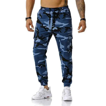 Autumn Spring Camouflage Joggers For Men Cargo Pants With Multi Pocket Sweatpants Hip Hop Casual Trousers Size XXXL