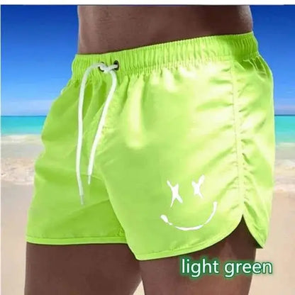 Summer Mens Quick Dry Swim Trunks Board Shorts With Pockets Drawstring Beach Surfing Bathing Suit Breathable