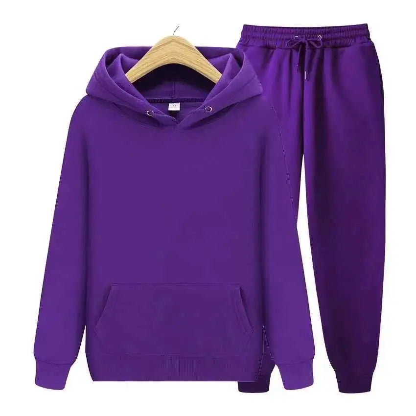 Winter Two Piece Tracksuit Set for Women Cozy Warm Creative TeenStylo Fashion Essential