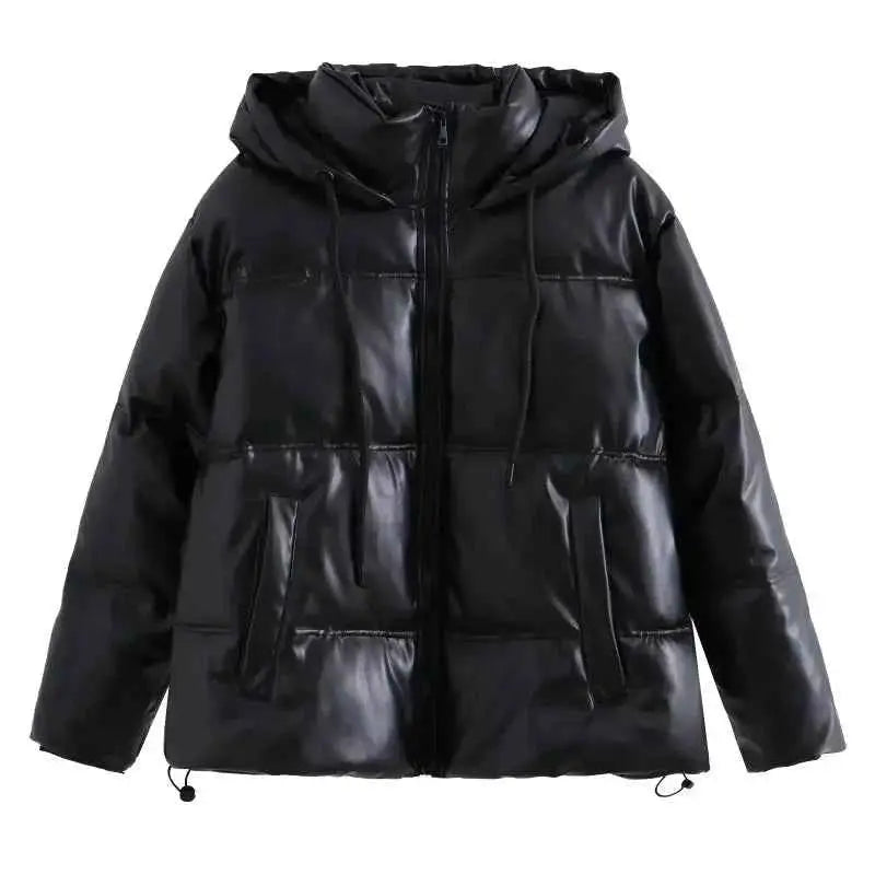 Winter Womens Coat Warm Puffer Jacket For Cold Weather Insulated Outerwear Made For All Day Comfort