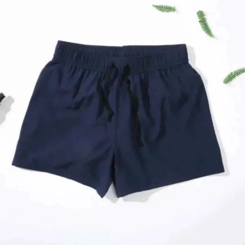 Men Running Cargo Shorts Quick Dry Beach Trousers Sports Short Pants Elastic Waist Joggers For Training And Casual Wear