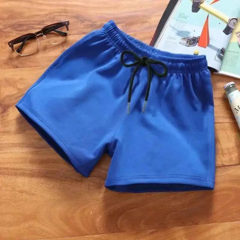 Men Running Cargo Shorts Quick Dry Beach Trousers Sports Short Pants Elastic Waist Joggers For Training And Casual Wear