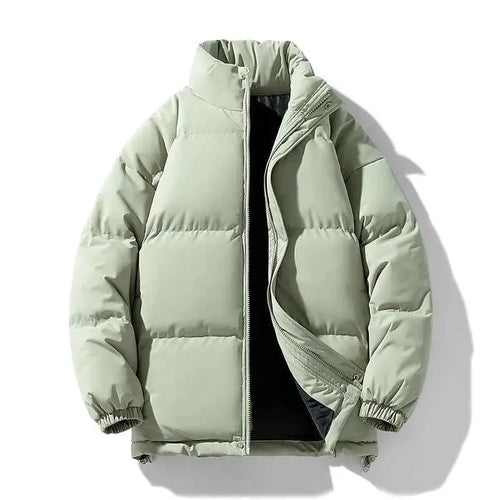 Casual Cotton Parka Jackets Unisex Winter Warm Padded Coats Harajuku Windproof Korean Fashion