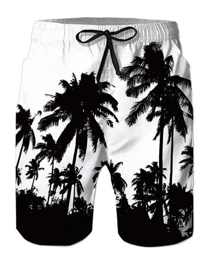 Funny Animal Dinosaur Beach Shorts For Men 3D Printed Surf Board Shorts Summer Hawaii Swim Trunks