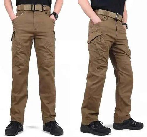 IX9 97 Percent Stretch Cotton Men Military Tactical Cargo Pants SWAT Combat Army Trousers With Multiple Pockets
