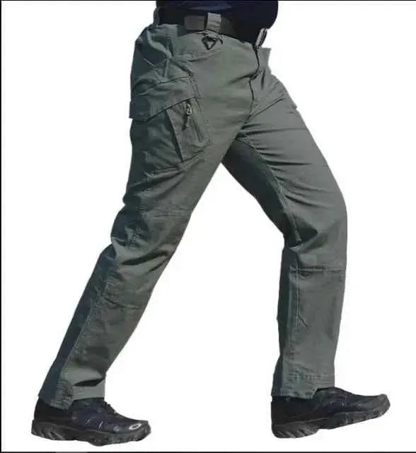 IX9 97 Percent Stretch Cotton Men Military Tactical Cargo Pants SWAT Combat Army Trousers With Multiple Pockets