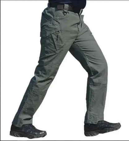 IX9 97 Percent Stretch Cotton Men Military Tactical Cargo Pants SWAT Combat Army Trousers With Multiple Pockets