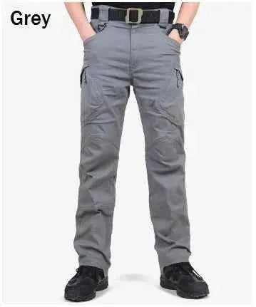 IX9 97 Percent Stretch Cotton Men Military Tactical Cargo Pants SWAT Combat Army Trousers With Multiple Pockets