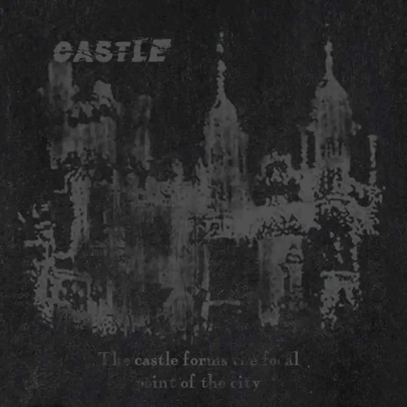 Castle Graphic Retro Washed Hip Hop Unisex Casual Streetwear Vintage Bold Tee | TeenStylo - TeenStylo
