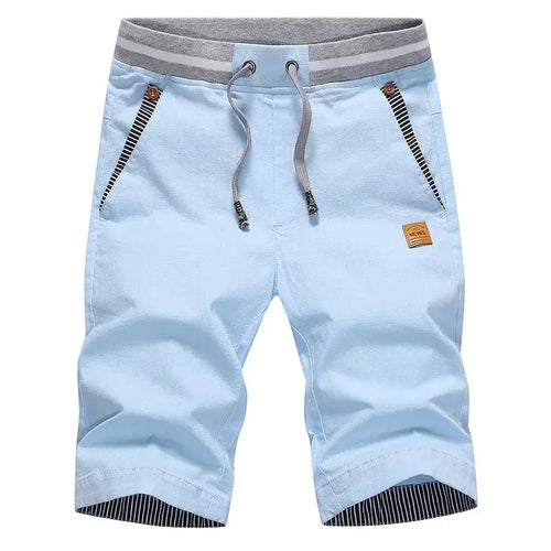 Men's Boardshorts Cotton Bermuda With Drawstring Elastic Waist Beach Shorts | TeenStylo - TeenStylo