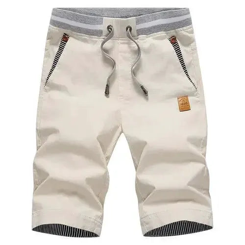 Men's Boardshorts Cotton Bermuda With Drawstring Elastic Waist Beach Shorts | TeenStylo - TeenStylo